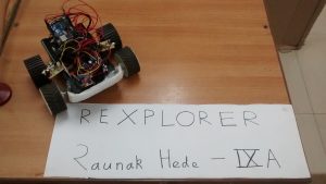 at school